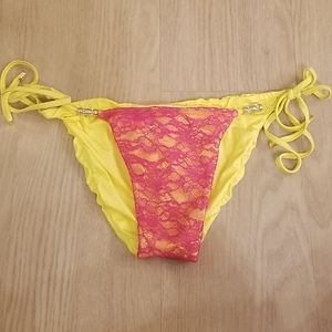 Beach bunny lace bikini bottom